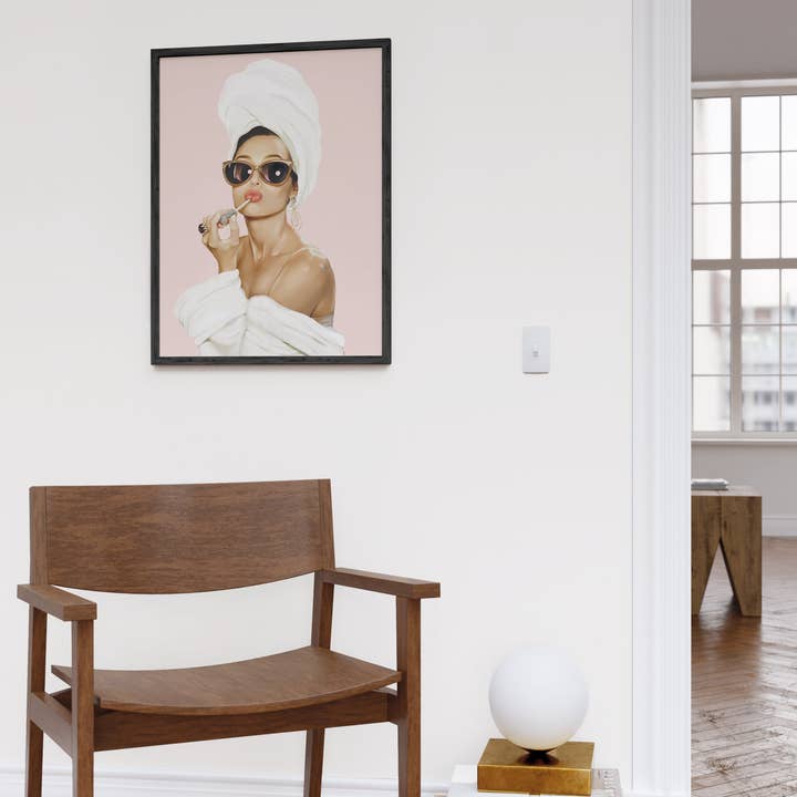 Haus and Hues - Wholesale Art Print - Audrey Hepburn Wall Art