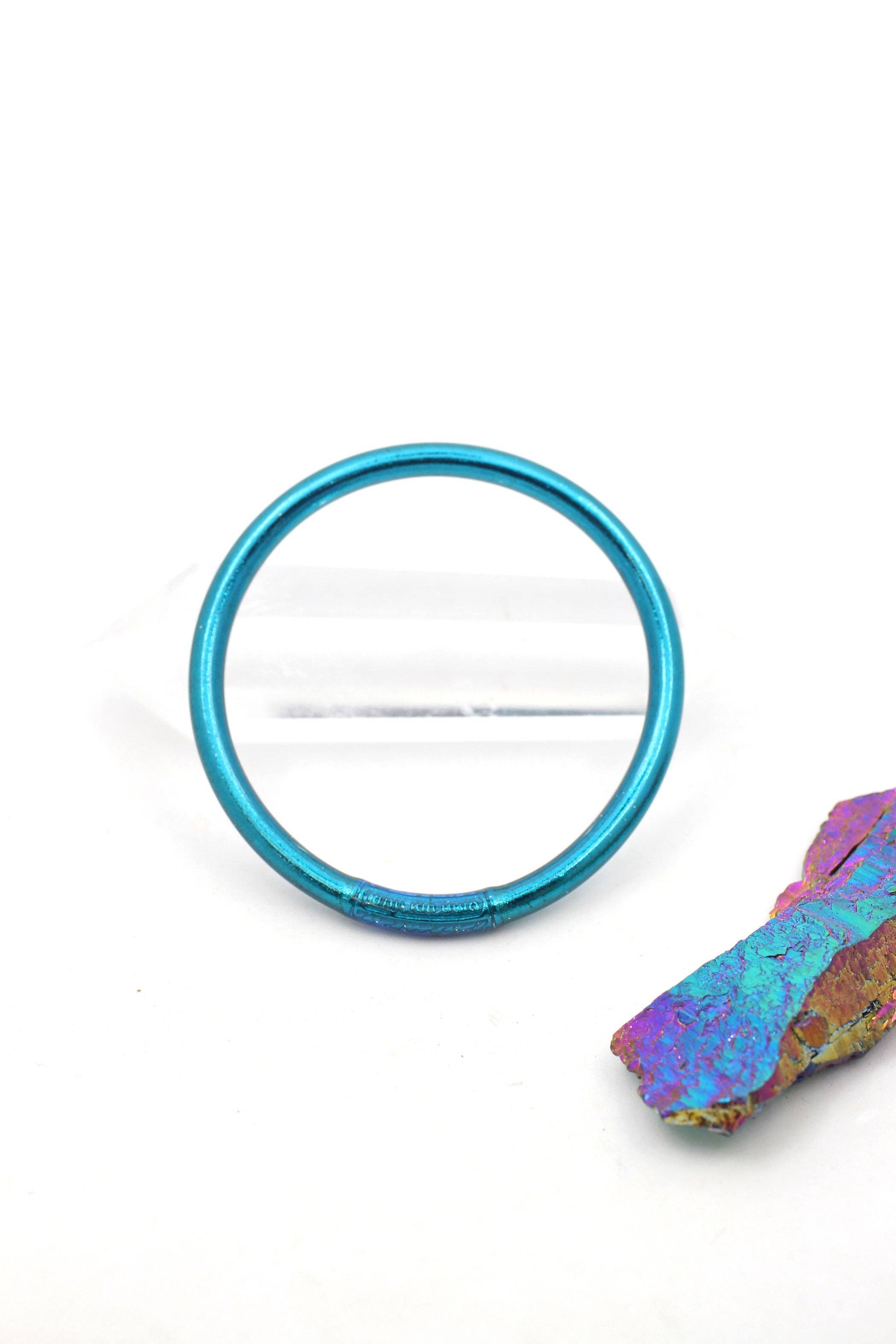 Woman Shops World - Wholesale Bangle Bracelet - Single Rainbow Thai Buddhist Temple Bracelet, Mantra Bangle33