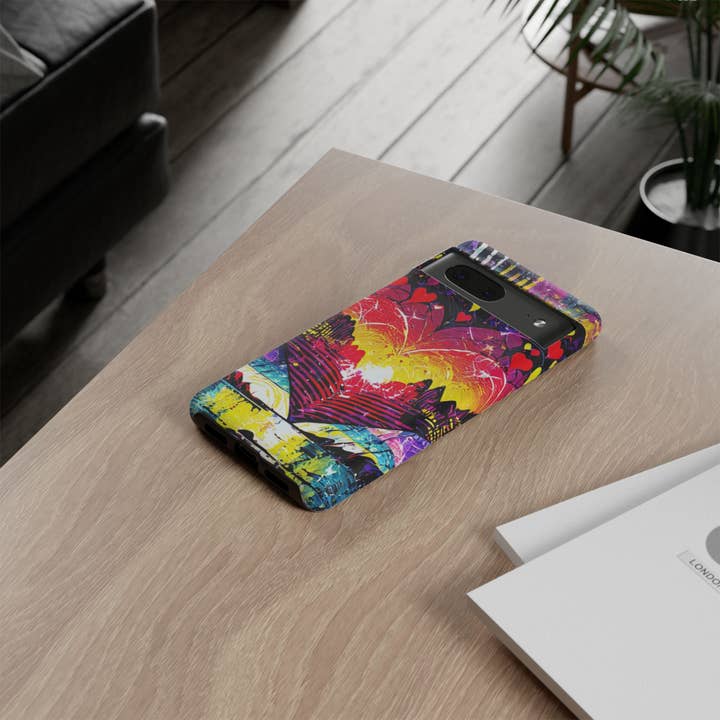 Studio 653 Clothing Co - Wholesale Phone Case - Women's - Vibrant Heart Sunset Tough Phone Case39