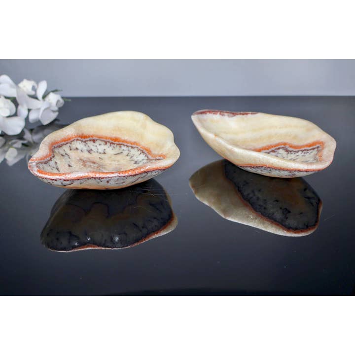 Platos de Baratijas Únicos de Ónix Hechos a Mano de Piedra Natural para venta al por mayor de OnyxBowl