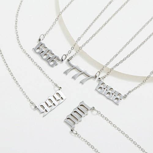 Angel nummer halskæde for engroshandel hos Spiritual and Aligned