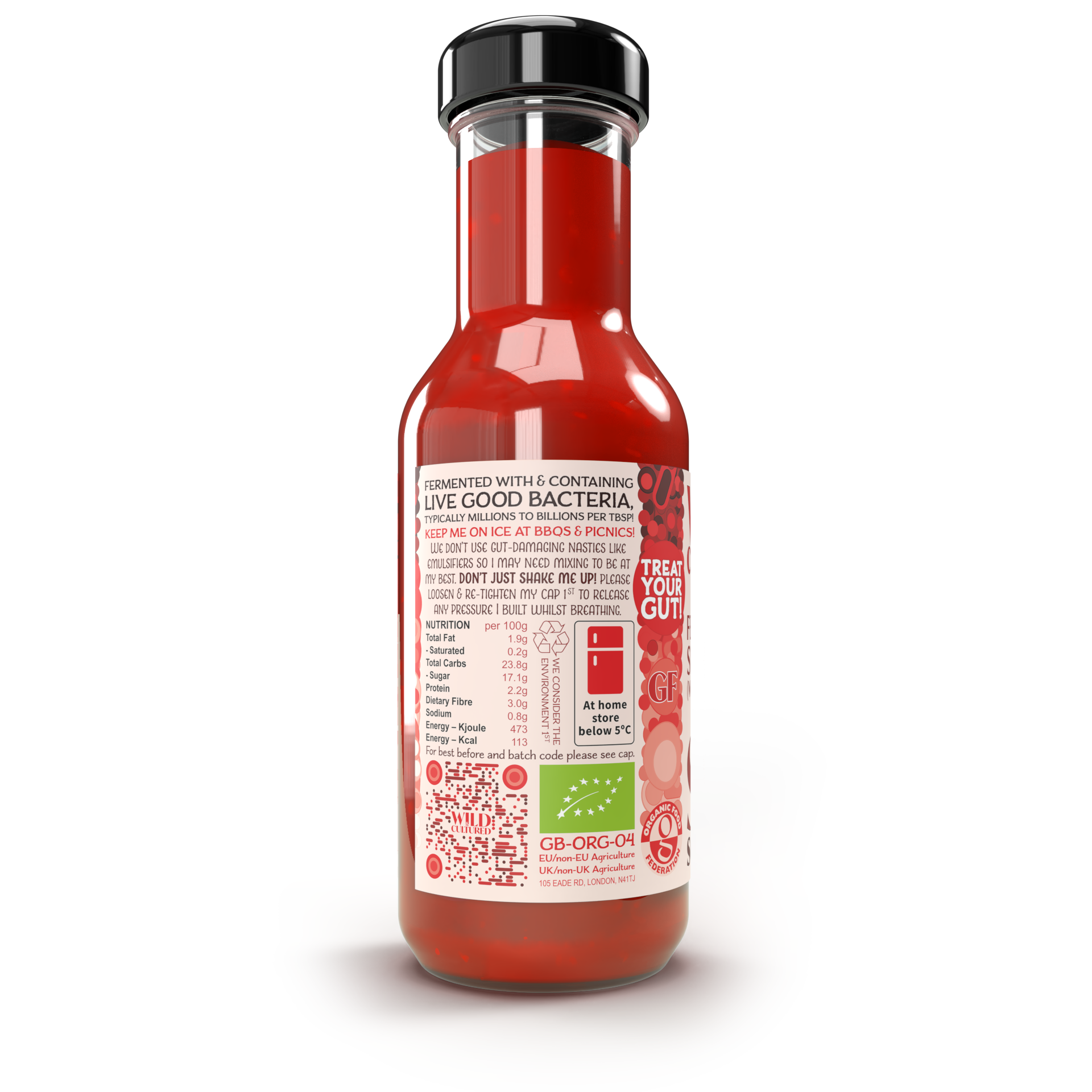 Wild and Cultured – wholesale Hot sauce – SRIRACHA (WITH MORE FIRE!)2