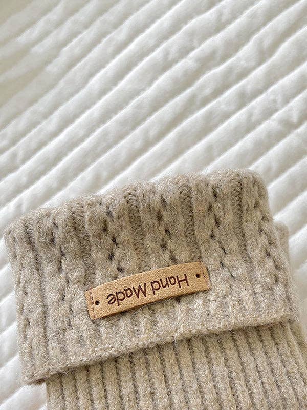 UZ Wholesale Store – wholesale Handskar - Dam – Jacquardvärmande sammetshandskar med pekskärmsfunktion3