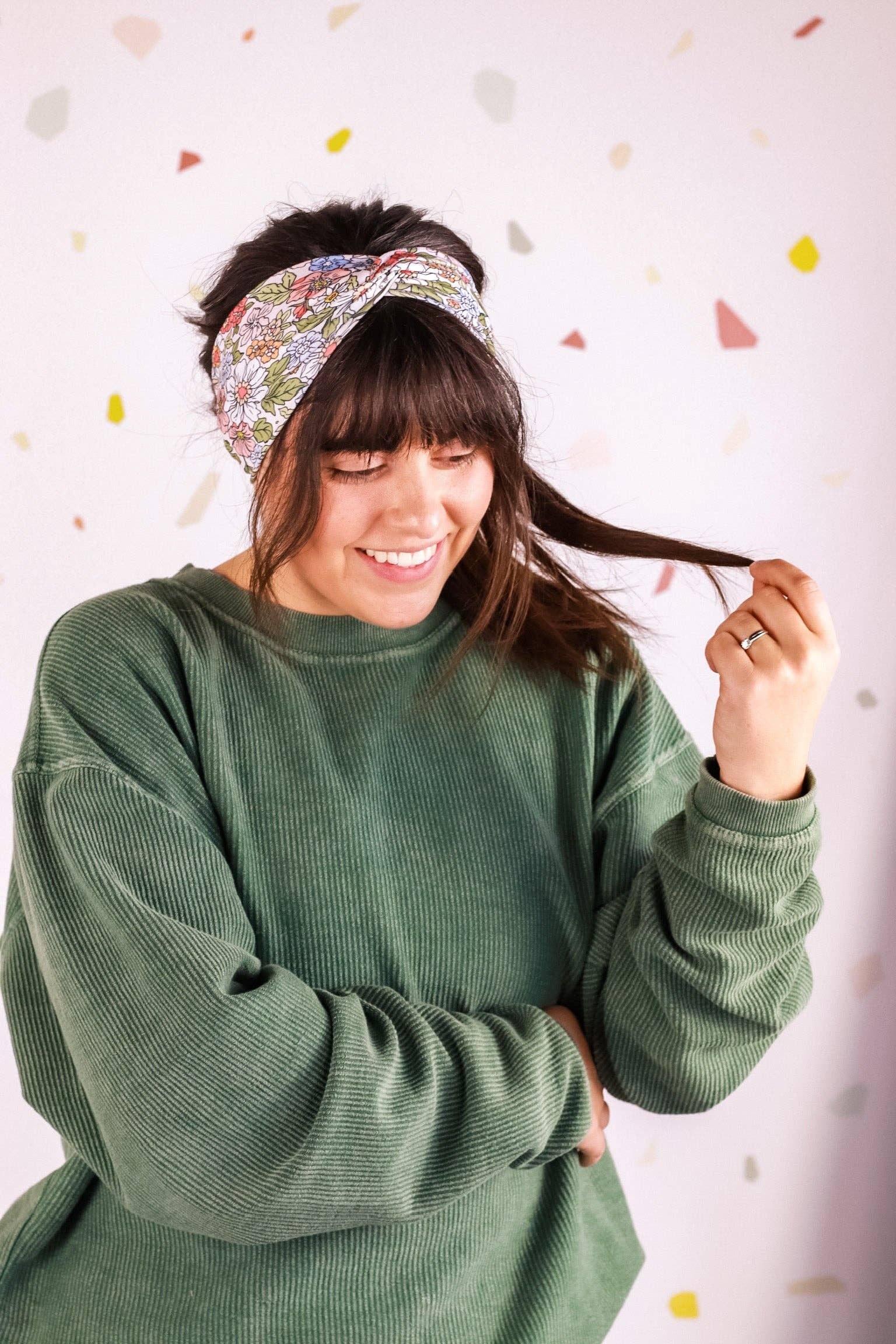 Lilac Market Headbands – wholesale Fashion headband – women's – Katie Ann Floral on Ivory2