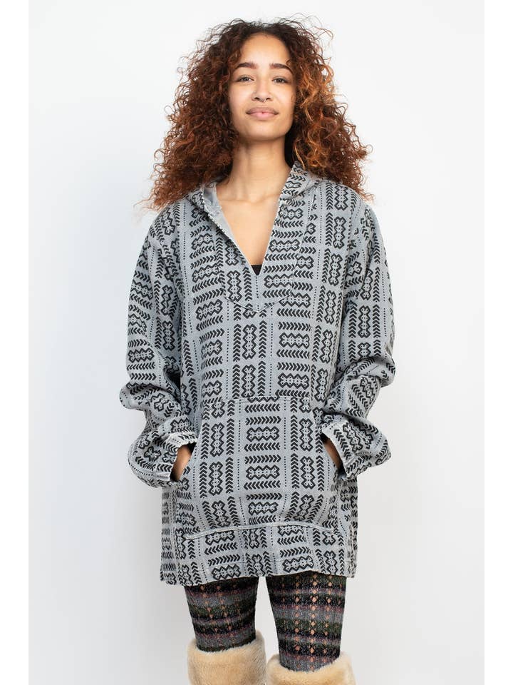 Lakhays Collection Inc. - Wholesale Hoodie - Women's - Rustic Tribal Baja Hoodie