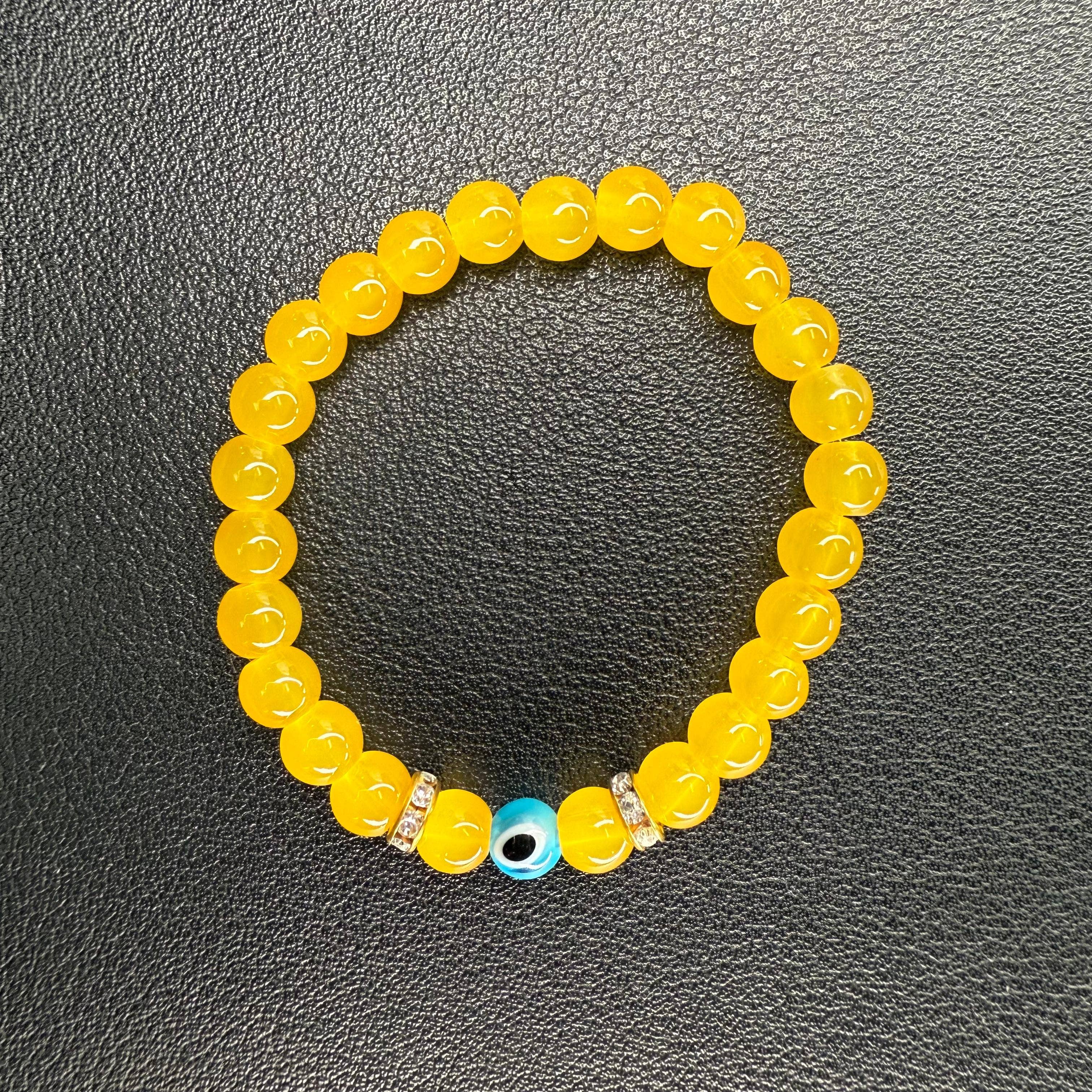 Loli - Vente Bracelet de perles – enfant - Bracelet Élastique pour Enfants avec Perles Œil Maléfique - Pack Simple & Packs Mixtes5