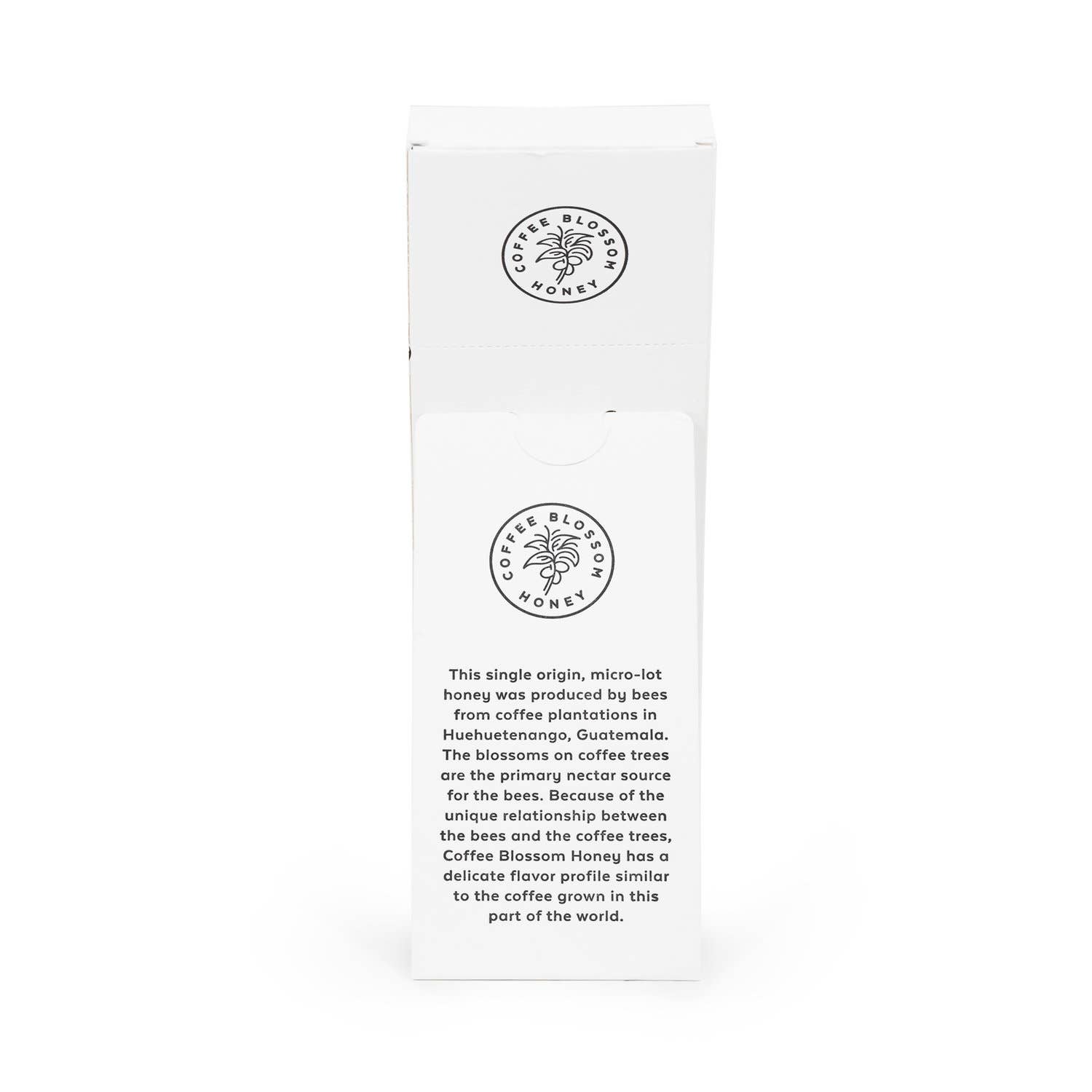 Coffee Blossom Honey - Wholesale Honey - Coffee Blossom Honey - Kickstand Box (box of 25 honeysticks)7