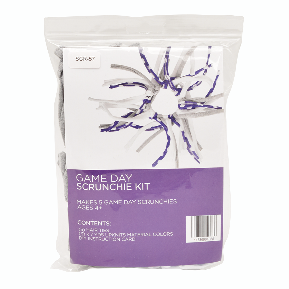 Shreds + rerope - Vente Kit de bricolage - Eco Kit Chouchou DIY - 5 Chouchous à pompons8