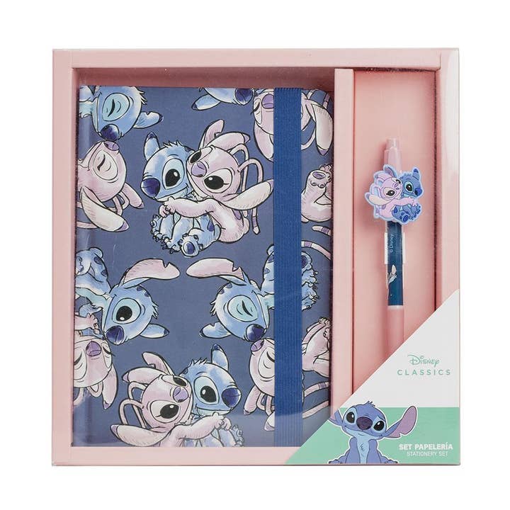 Mastoys, S.L. - Vente Assortiments de papeterie/cartes - ENSEMBLE DE PAPETERIE STITCH PEN - 27000008790