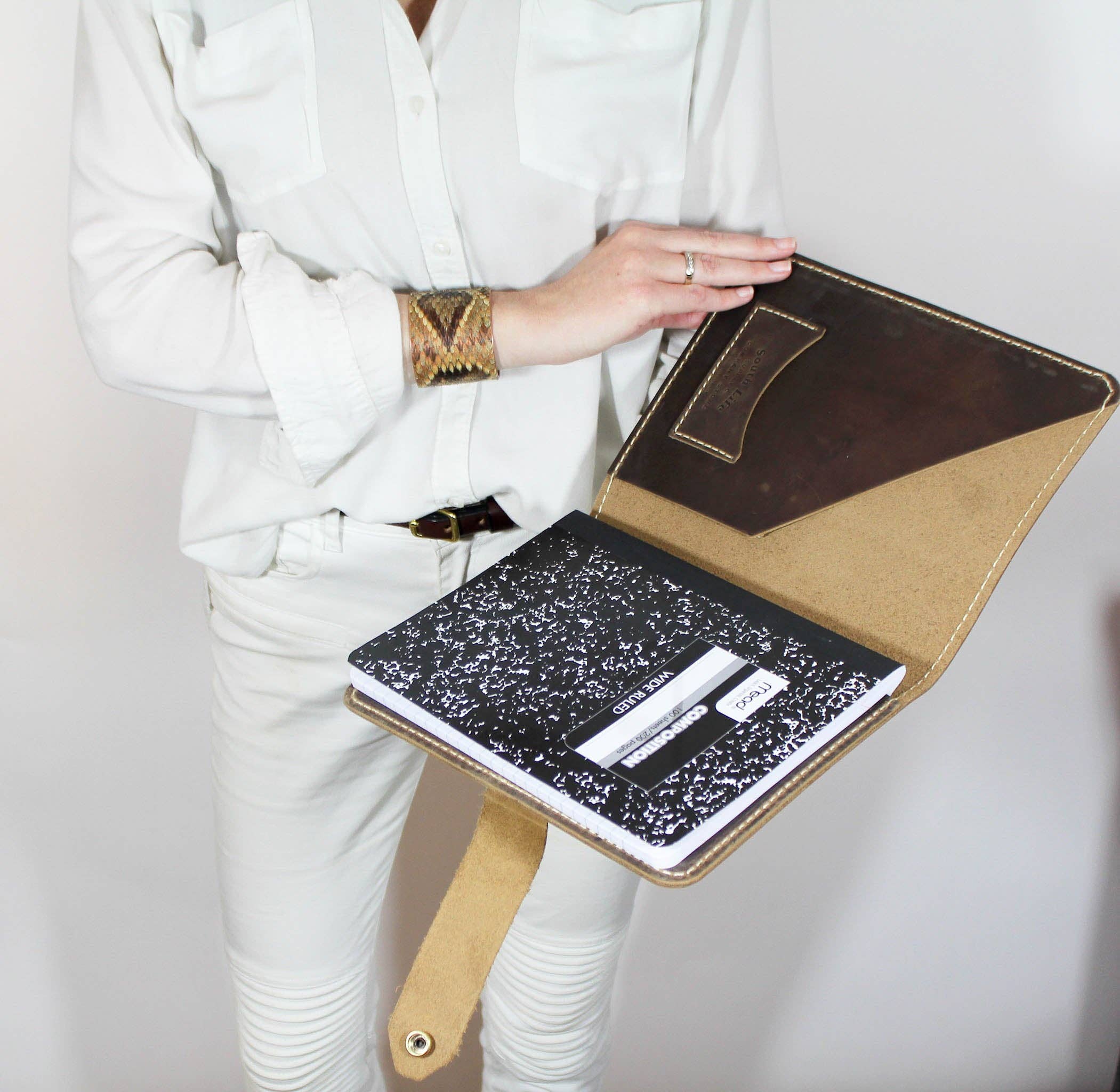 SouthLife Leather Goods - Wholesale Journal Cover - The Washington Portfolio, Small5