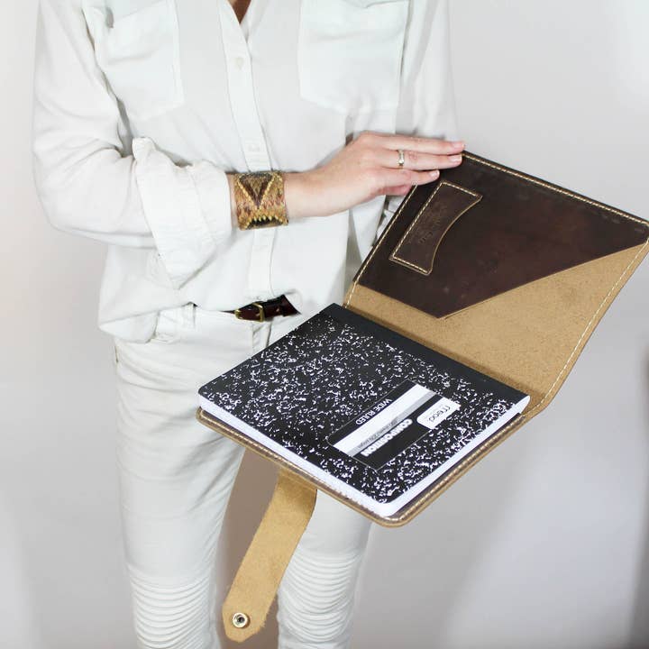 SouthLife Leather Goods - Wholesale Journal Cover - The Washington Portfolio, Small5