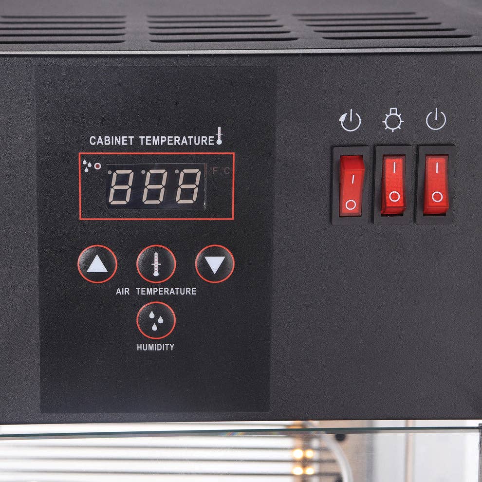 EcoQuality - Vente Appareils électroménagers - EDM-1PT, 120V 1500W Réchauffeur Électrique Rouge à Passage Direct3