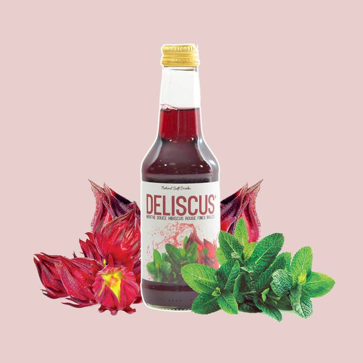 DELISCUS® RED HIBISCUS & SWEET MINT 75 CL for wholesale by DELISCUS