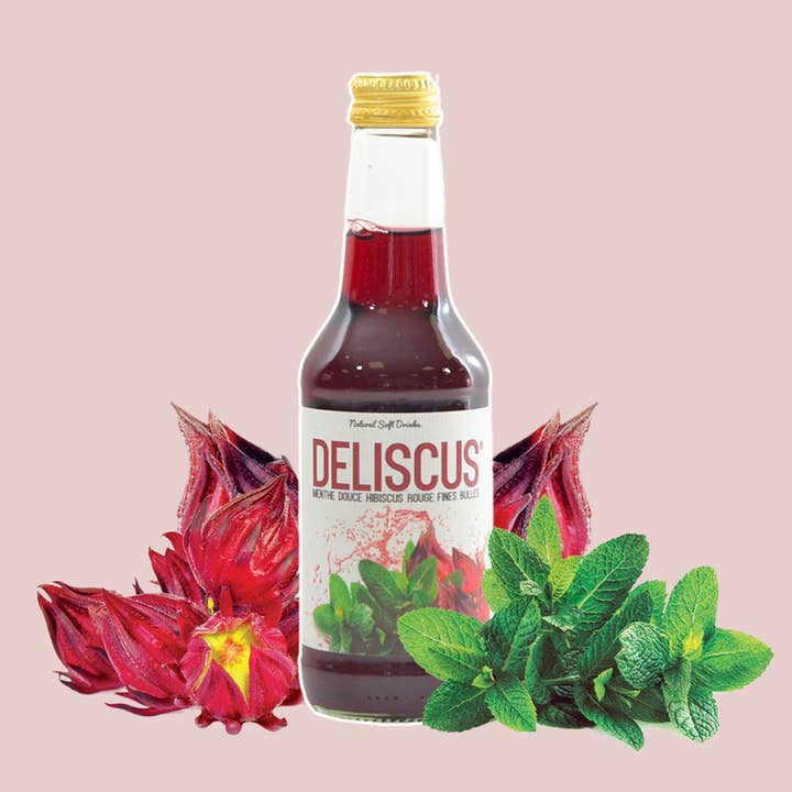 DELISCUS® HIBISCO ROJO Y MENTA DULCE 25 CL para venta al por mayor de DELISCUS