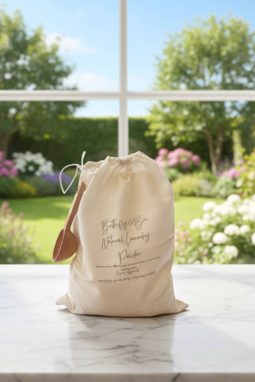 Butterfly&Bee - Wholesale Laundry Detergent Powder/Pods - Natural Laundry Powder - Borax-Free, HE Safe, Eco-Friendly2