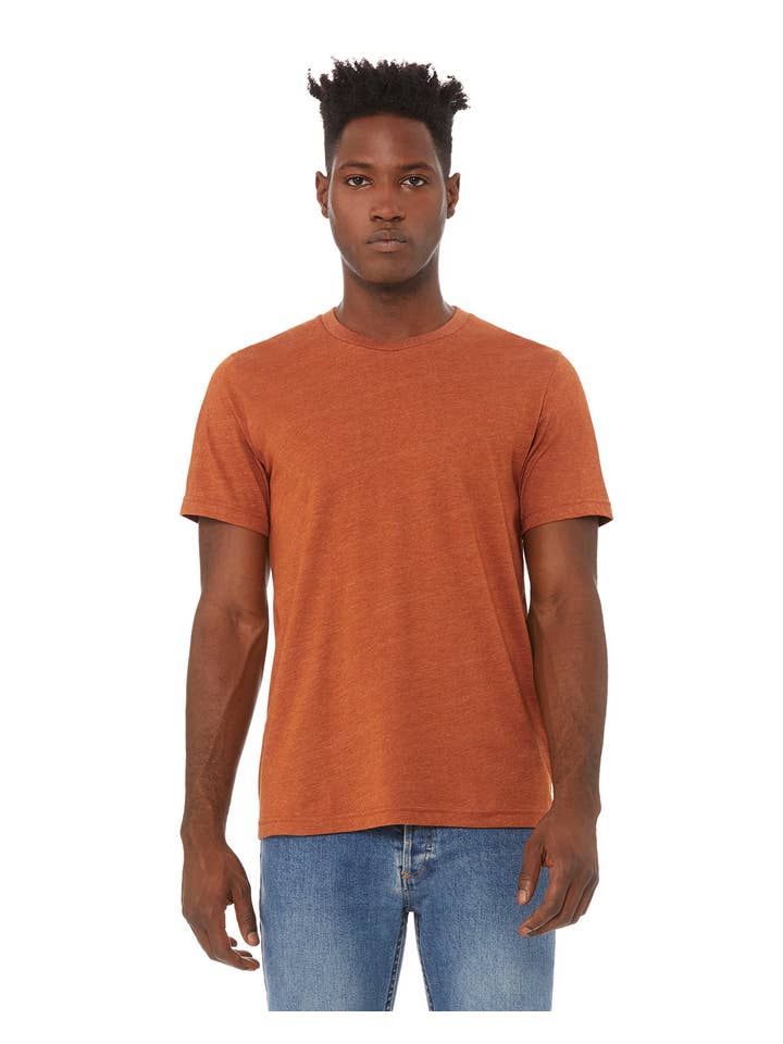 Total Apparel - Wholesale T-Shirt - Men's - Bella + Canvas Unisex Heather Blank CVC T-Shirt | 3001CVC57