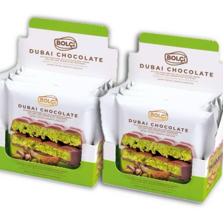 Aladdin - Wholesale Chocolate Bar - Antep Pistachio & Kadayif Dubai Chocolate Bar