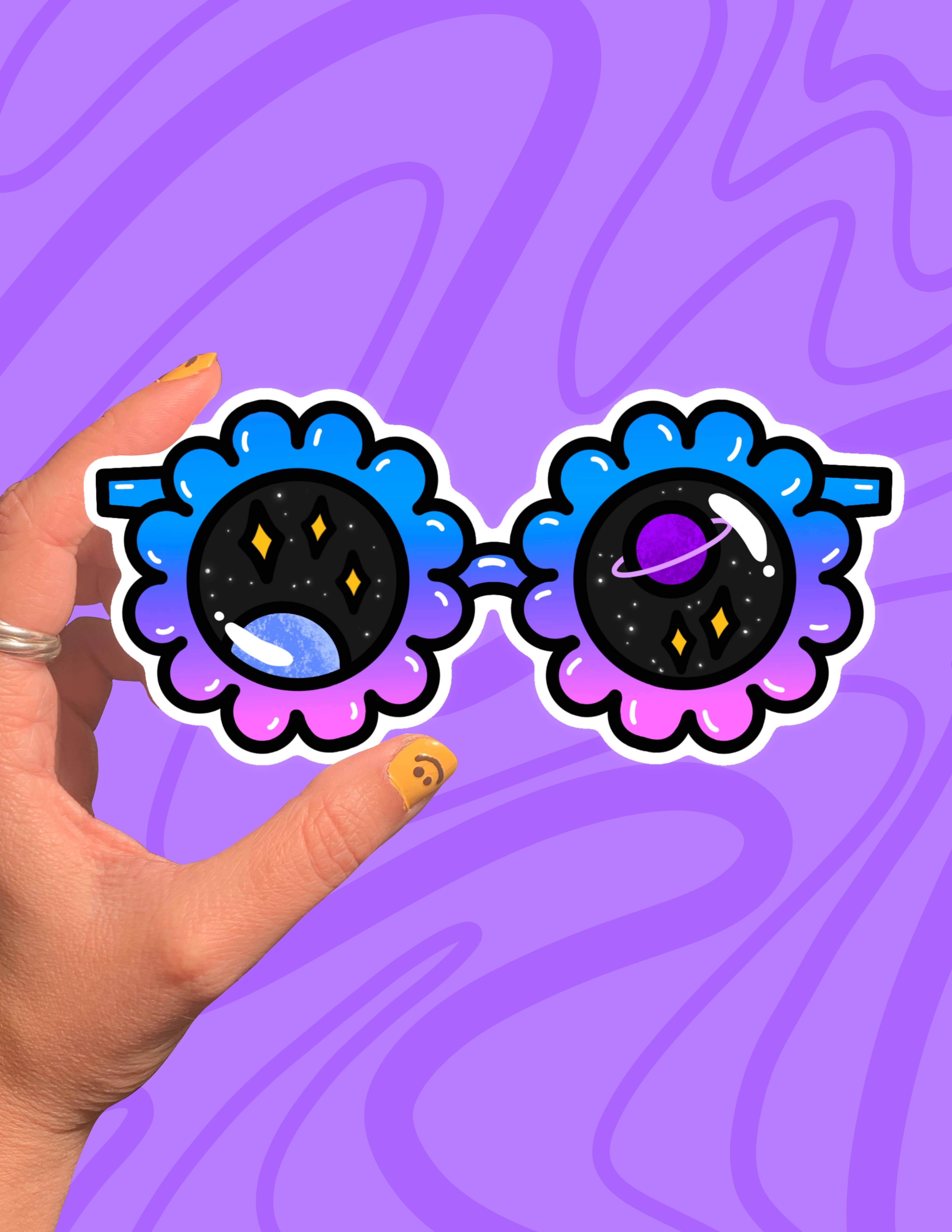 Megan Boykoff Art - Wholesale Sticker - Lucy In The Sky Sticker0