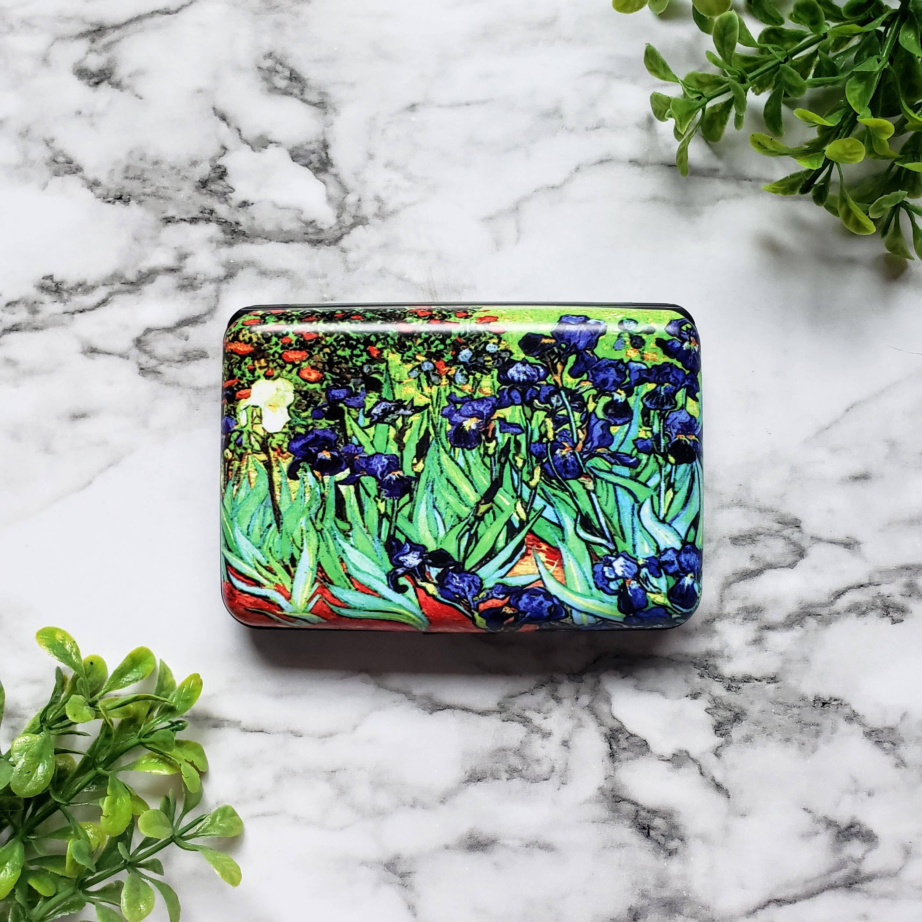 Monarque - Wholesale Wallet - Women's - Van Gogh - Irises Armored Wallet6