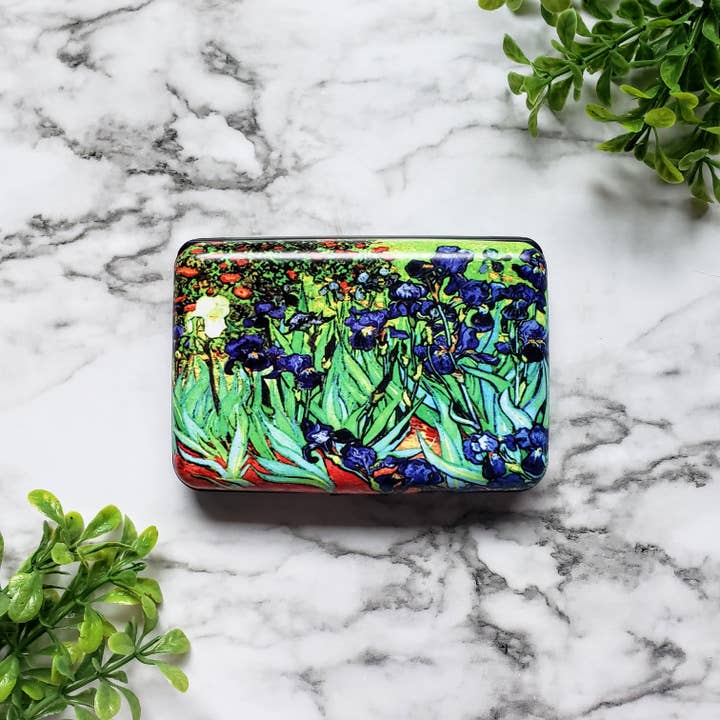 Monarque - Wholesale Wallet - Women's - Van Gogh - Irises Armored Wallet6
