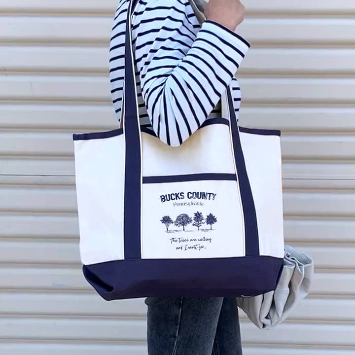 Sockprints - Wholesale Tote Bag - Women's - Personalized Location Travel Shopping Totes in 2 Bag Sizes