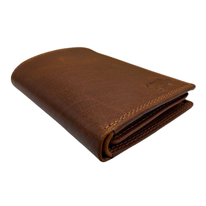 Arrigo - Vente Portefeuille – homme - Portefeuille en cuir pour homme - Modèle Billfold - 2 couleurs
