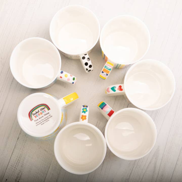 Rachel Ellen Designs - Wholesale Coffee Mug - Boxed Bone China Mug - Cats Meow!
