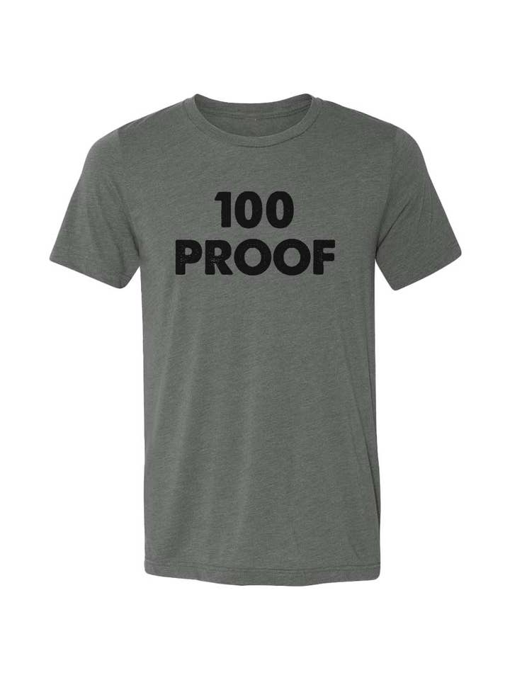 100 Proof - Tee for wholesale by Hazel + Hunt