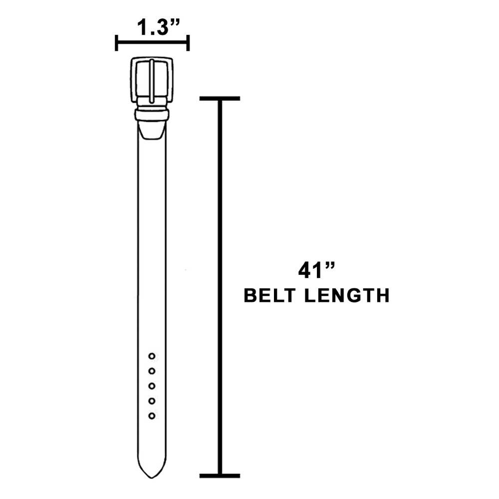 Collections by Fame Accessories - Venta al por mayor Cinturón - Mujer - Cinturón con hebilla de piedra turquesa de Concho Occidental3