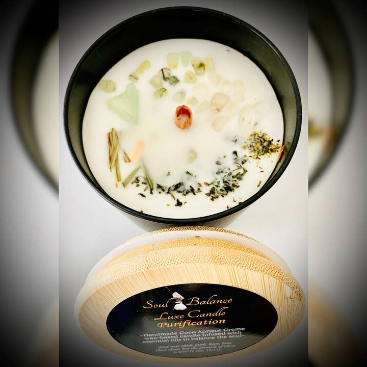 Soul Balance Avsikt Ljus: Rening för wholesale av Soul Balance Soap & Candles LLC