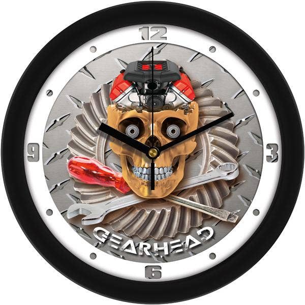 Horloge murale décorative Gearhead pour la vente par Sun Time