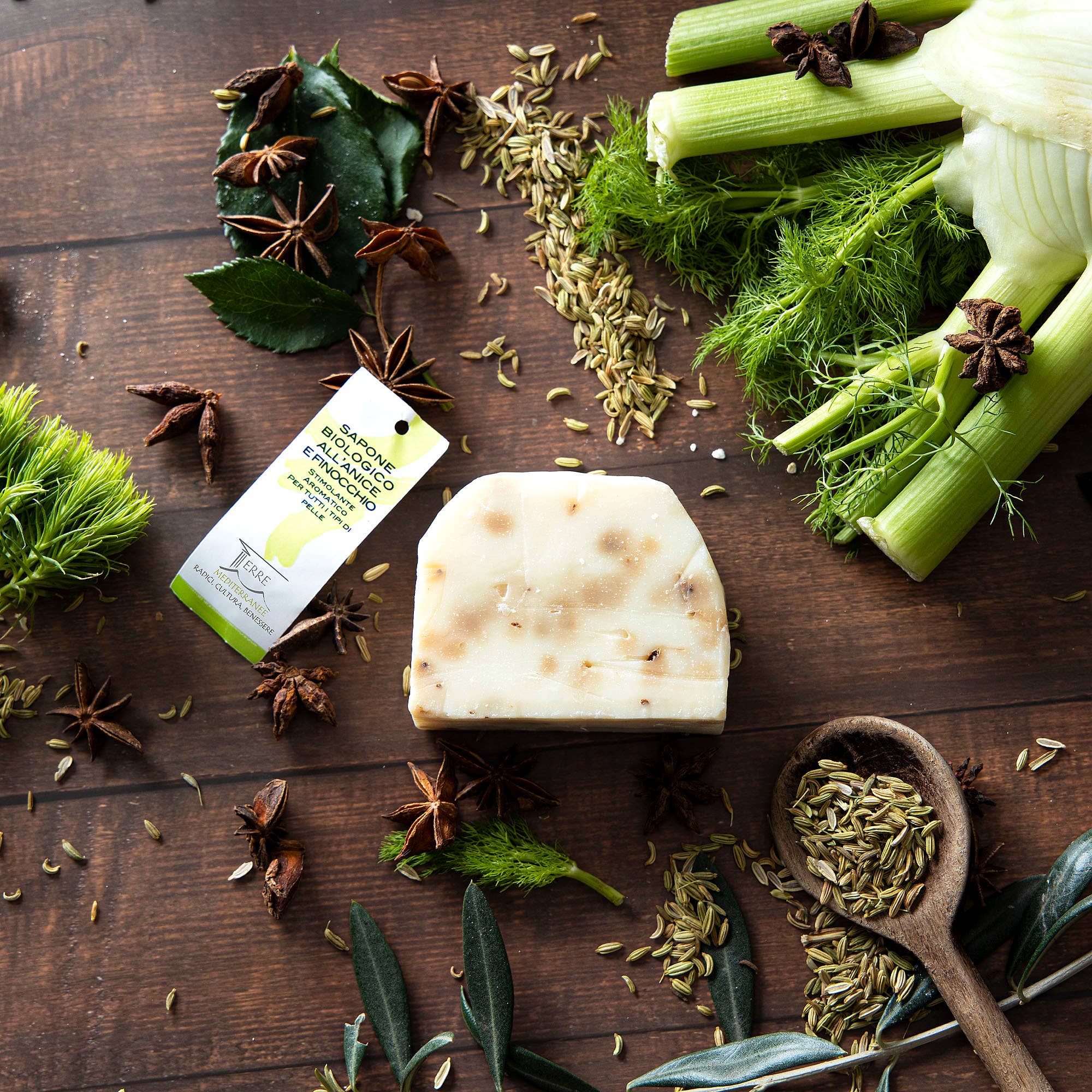 Terre Mediterranee - Wholesale Bar Soap - ANISE AND FENNEL SOAP