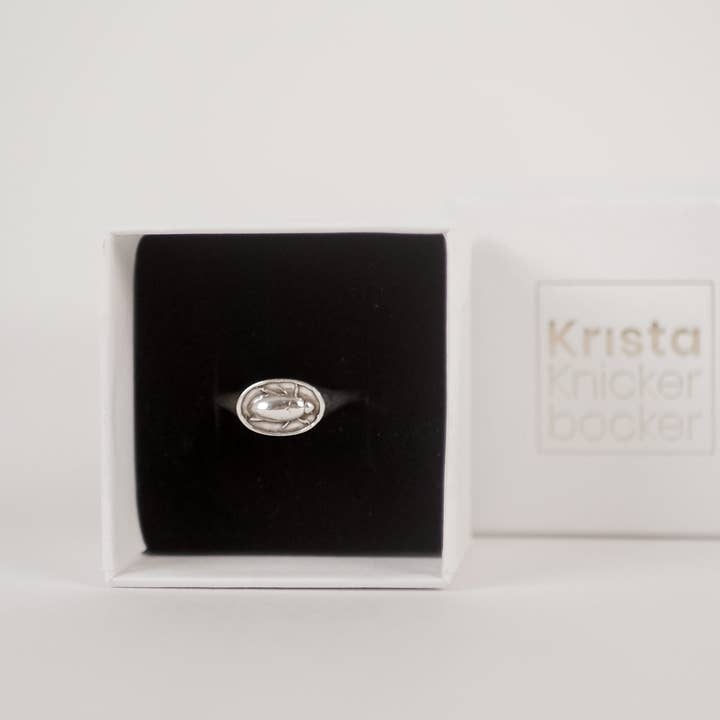 Scarab Signet Ring for wholesale by Krista Knickerbocker Designs
