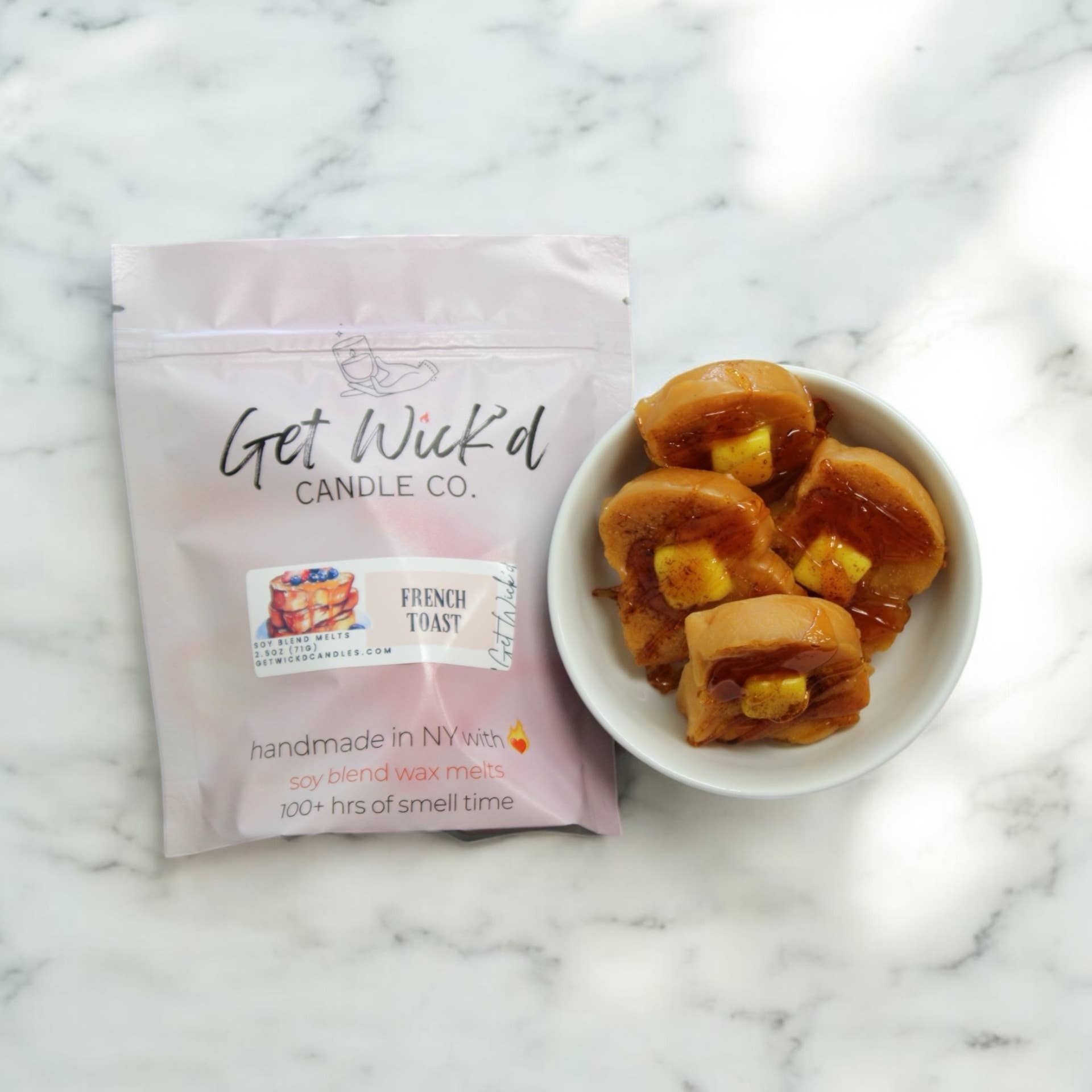 Get Wick'd Candle Co. - Wholesale Smeltwax - French Toast Wax Melts1