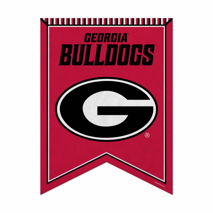 NCAA Georgia Bulldogs Rafter Felt Pennant for wholesale by Rico Industries