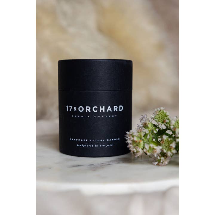 17 & Orchard Candle Co. - Wholesale Jar/Filled Candle - Dusk Sandalwood, Amber & Vanilla Jar Candle