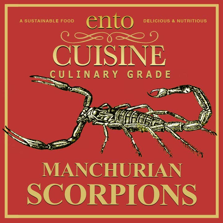 Culinary Quality Scorpions for wholesale by EntoLife Edible Insects - Crickets, Ants & Scorpions!