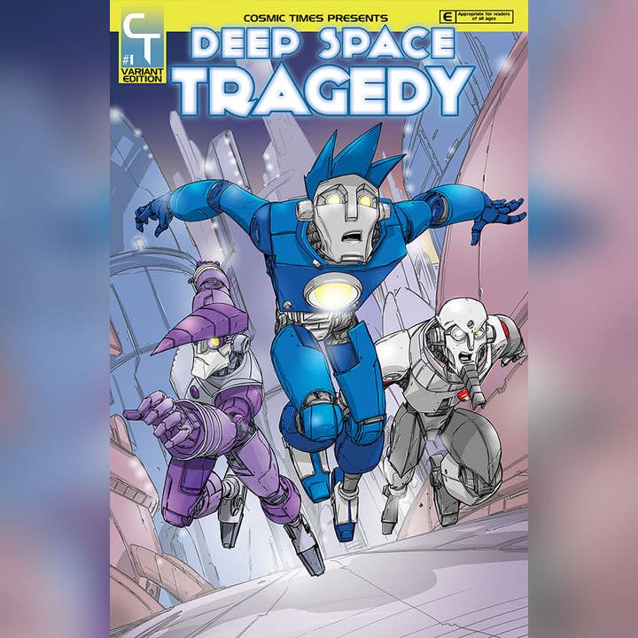 Cosmic Times - Wholesale Book - Kids - Deep Space Tragedy - Issue 1 - Transformers Variant Edition