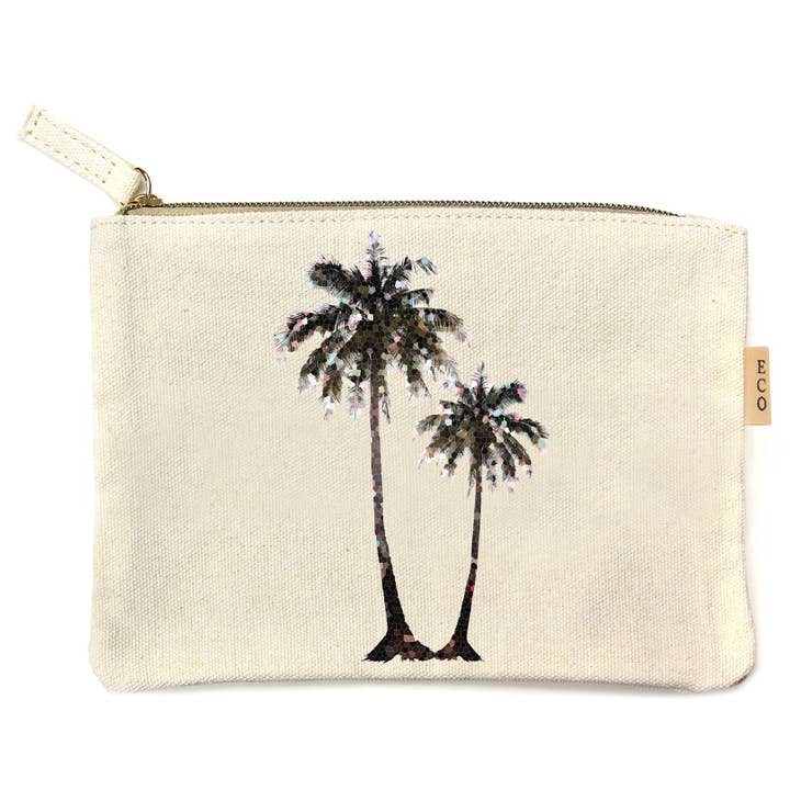 Fashion City - Wholesale Pouch – Women’s - Multi Images Cotton Canvas Eco Pouch Bags6