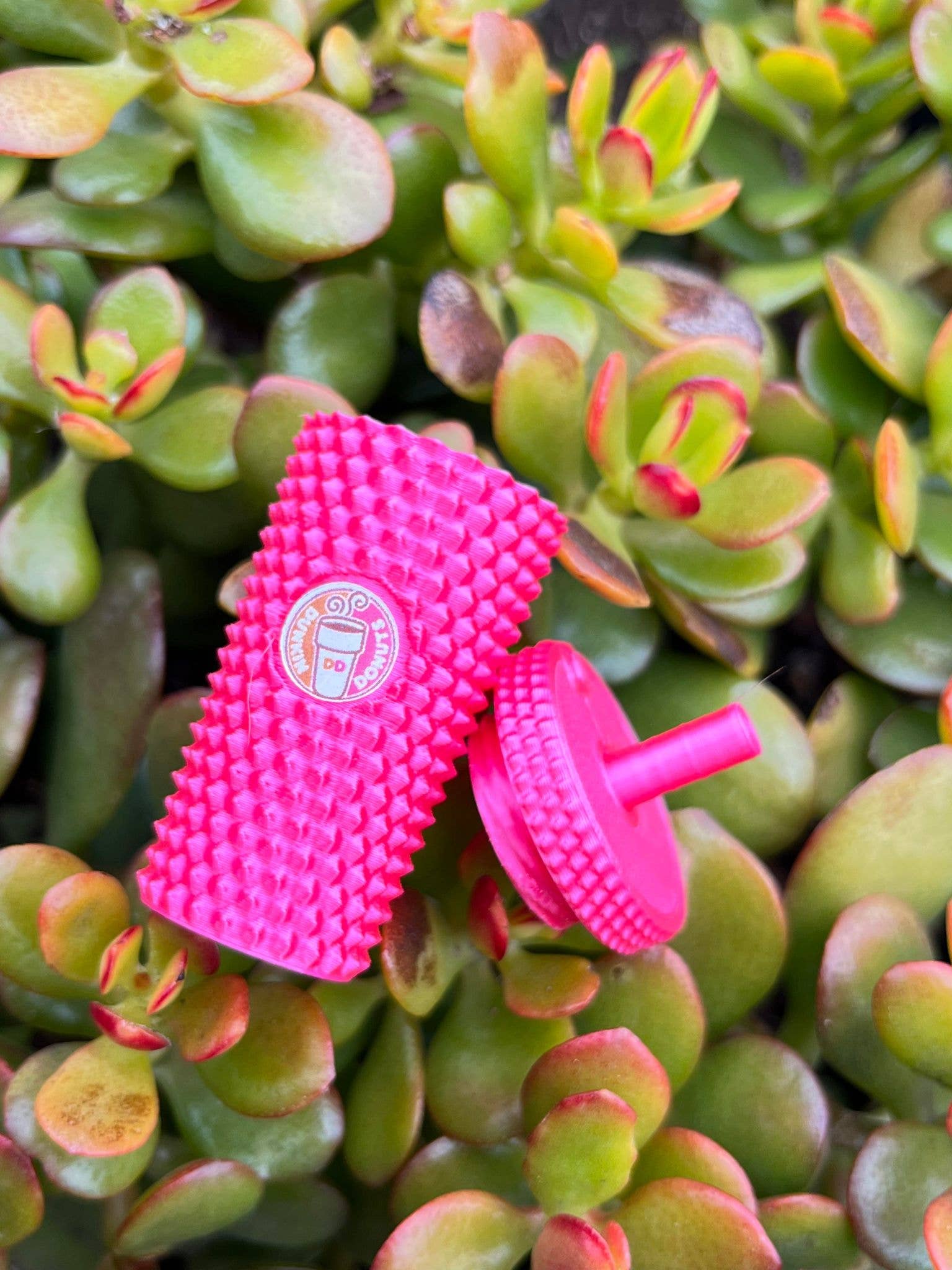 Roussell Prints and Demand LLC – Großhandel Schlüsselanhänger – Damen – Schlüsselanhänger Mini-Becher mit sechseckigem Schraubverschluss und Donut-Deckel3