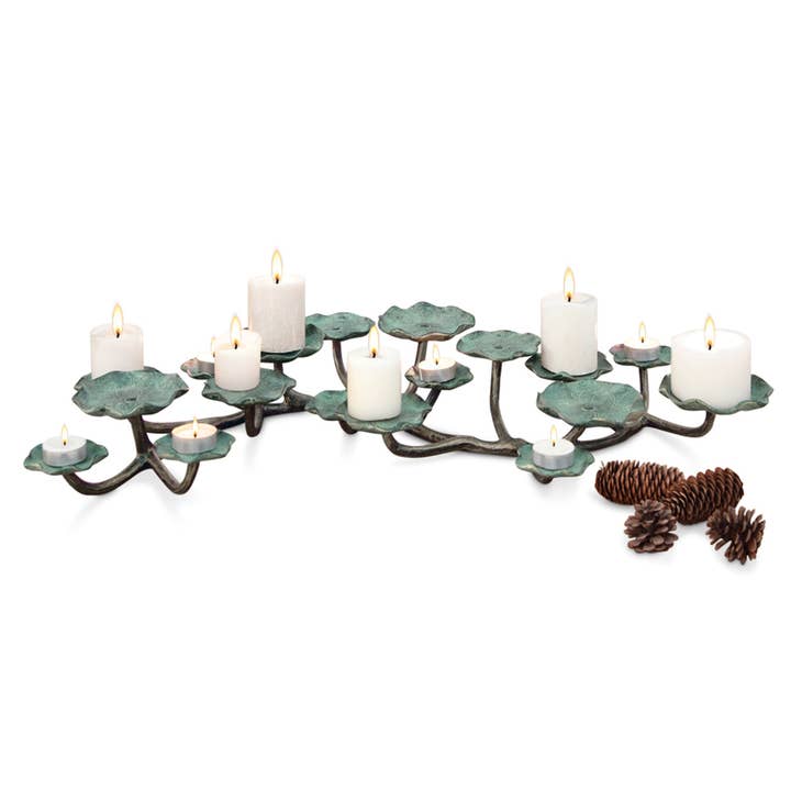 Blossom Pillar Candelabra for wholesale by SPI Home