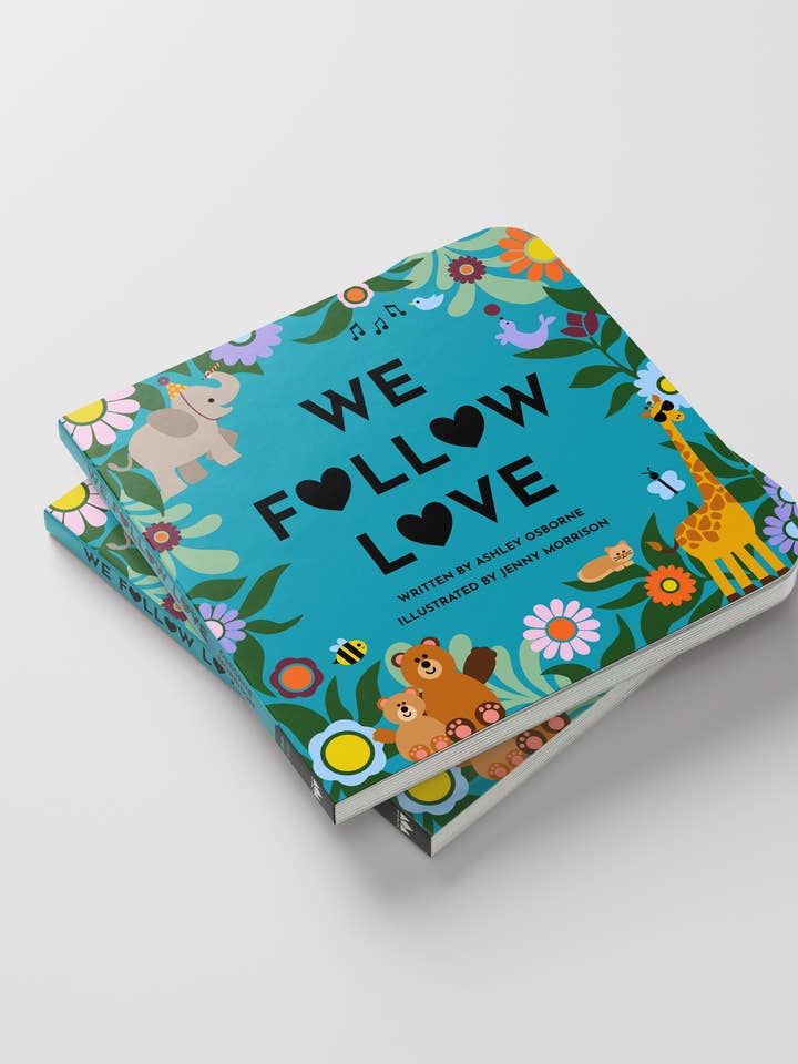 We Follow Love - Christian Board Book (ages 0-3) for wholesale by To The King Publishing Inc.