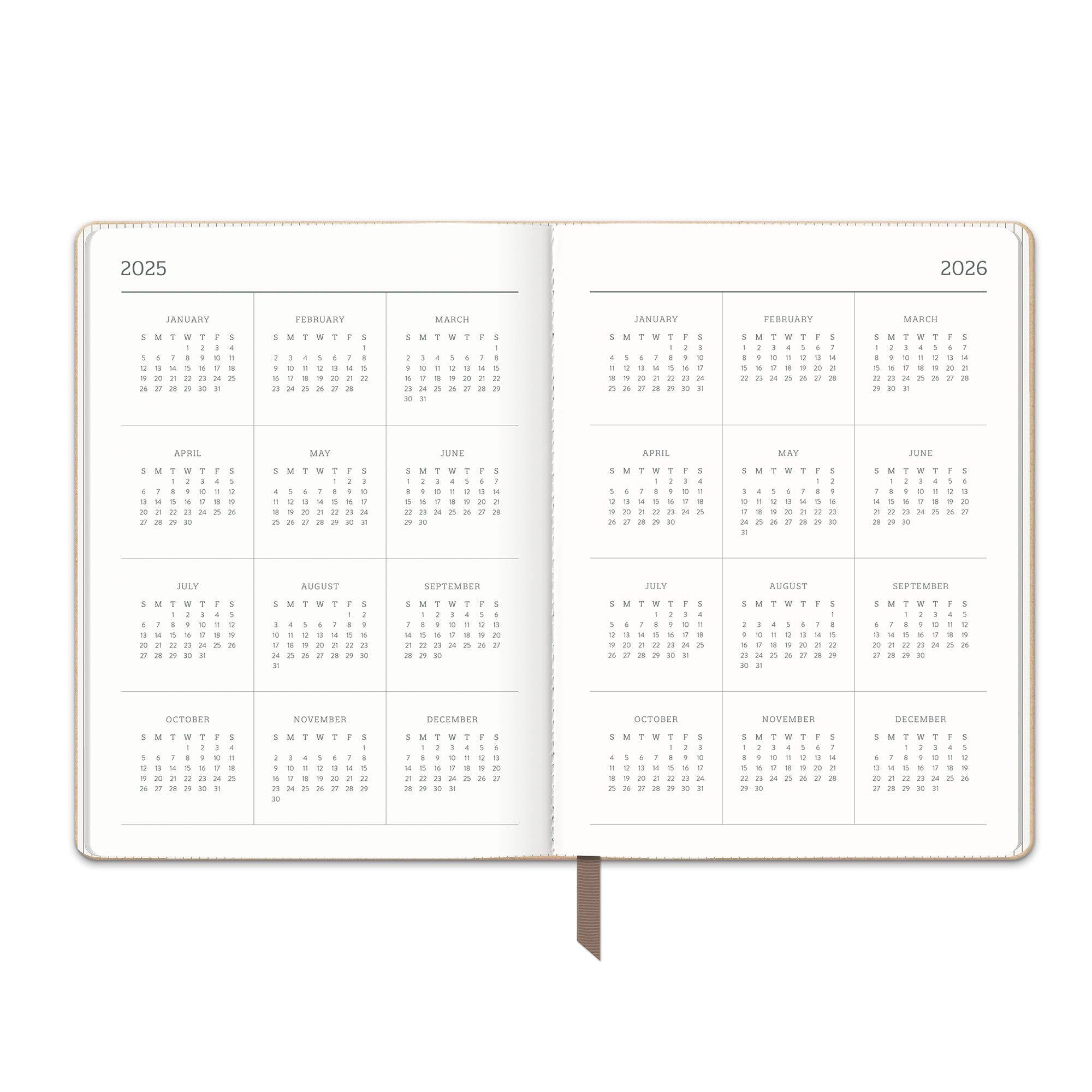 Studio Oh! - Wholesale Planner - 2026 Desert Taupe Large Dual-Textured Planner3