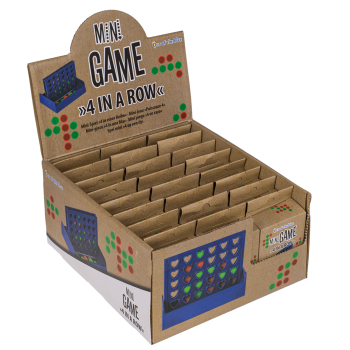 Out of the blue KG – Engroshandel Brætspil – Mini-spil, fire i træk,2