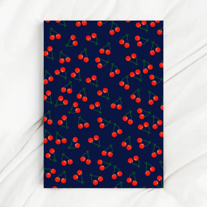 Journal à couverture rigide Cerises pour la vente par Shortpockets