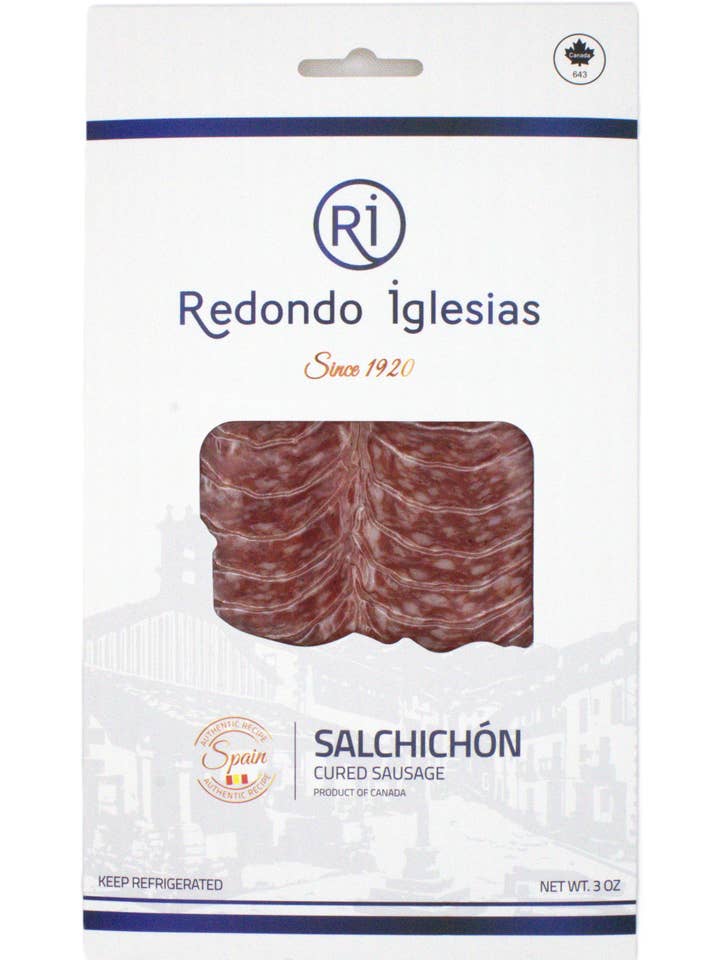 SALCHICHON SLICED - 3 OZ for wholesale by Redondo Iglesias