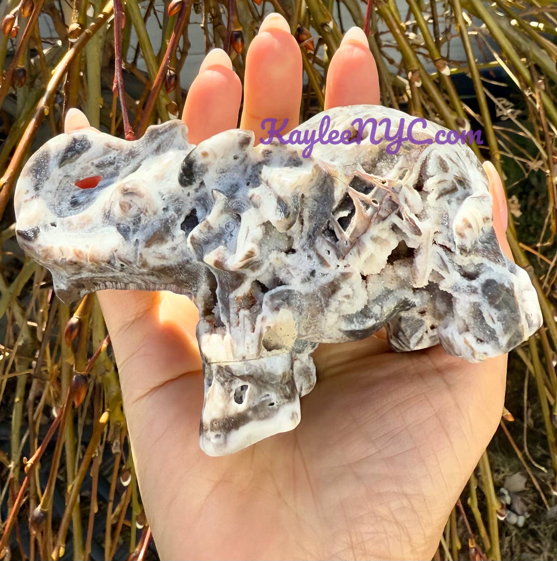 KayleeNYC - Wholesale Spiritual Stone/Crystal - Natural Sphalerite Elephants Healing Energy8