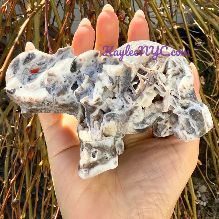 KayleeNYC - Wholesale Spiritual Stone/Crystal - Natural Sphalerite Elephants Healing Energy8