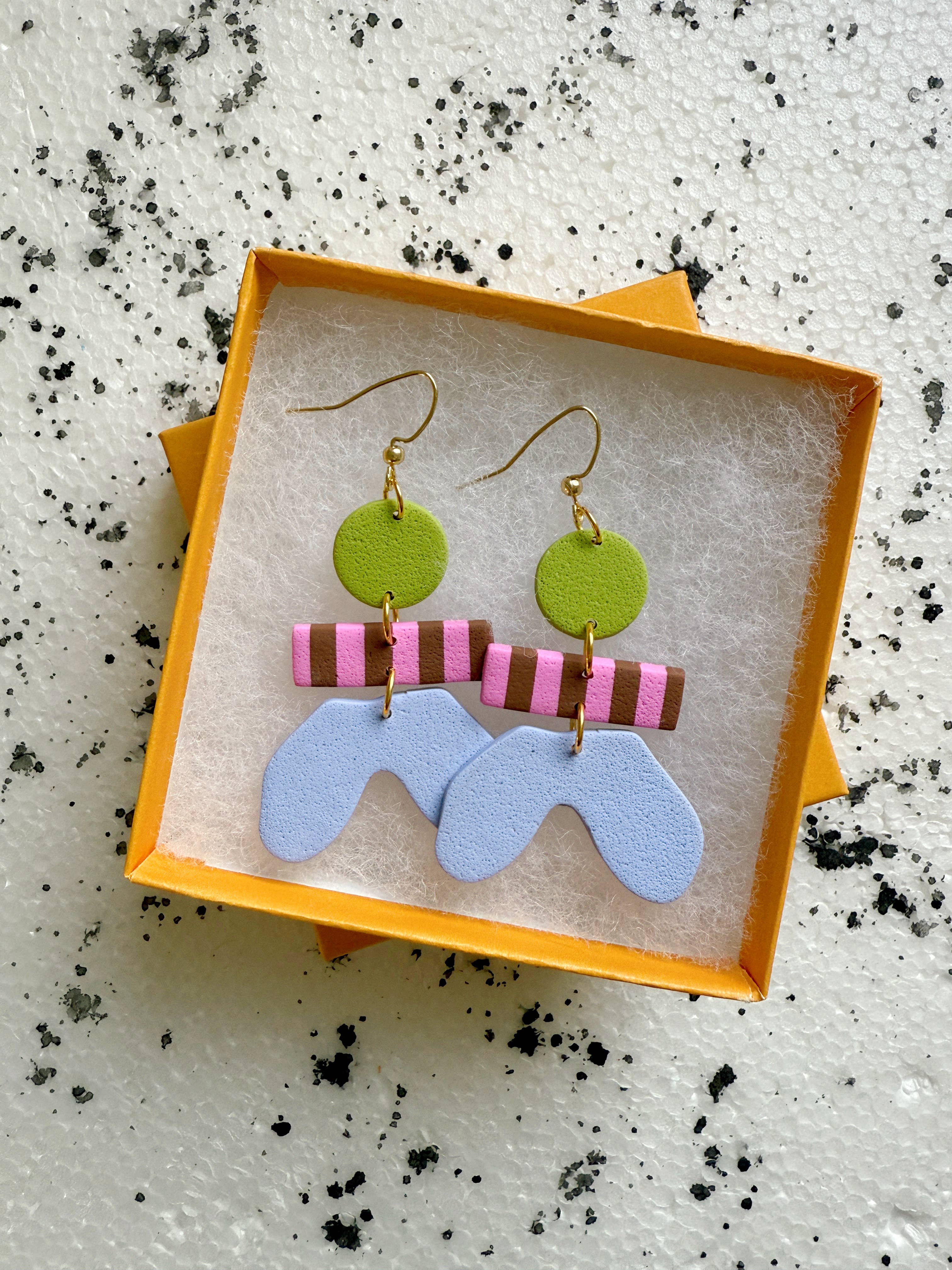 Lemon Lee Studio - Wholesale Dangle Earrings - Margot Wiggle Earrings2
