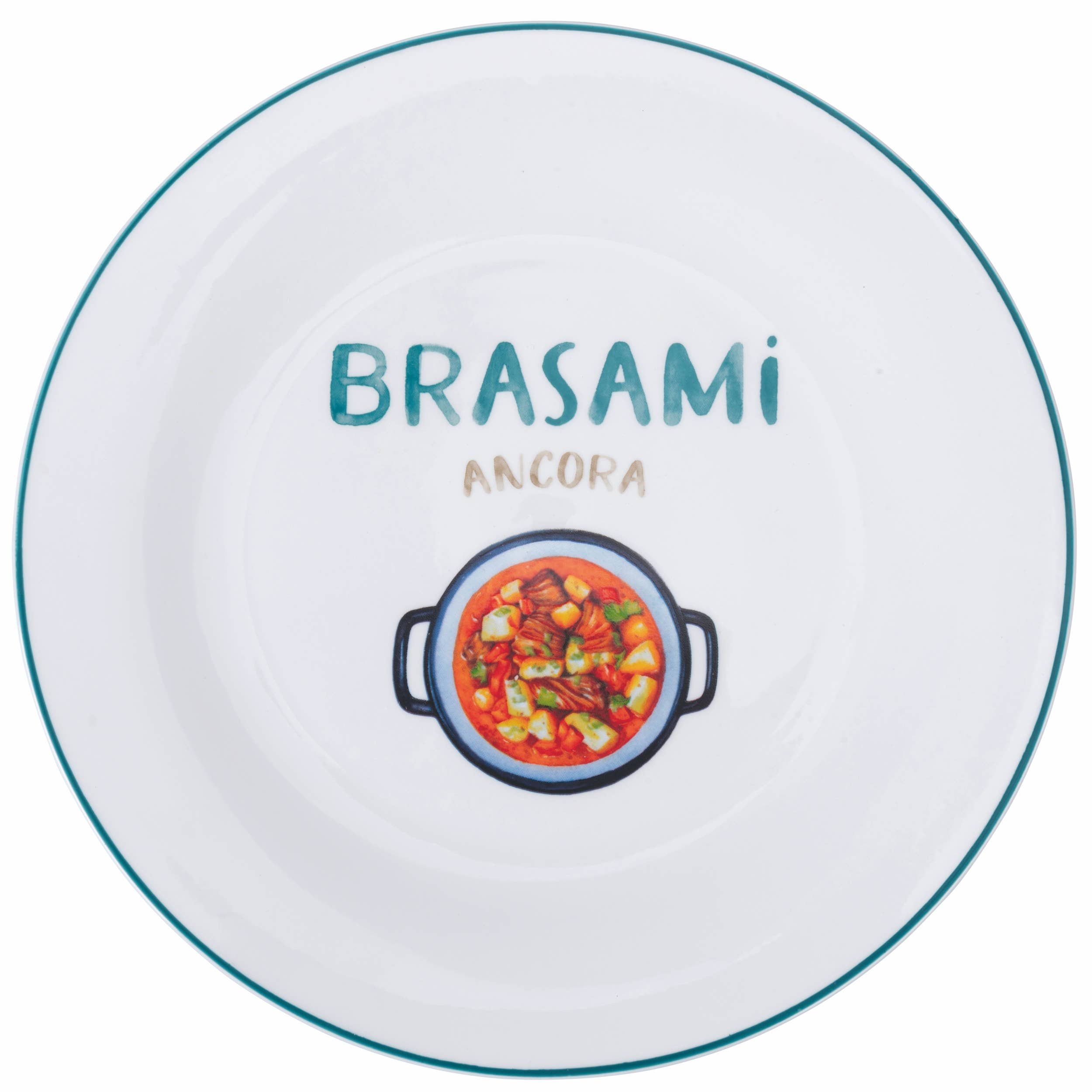 VdE Tivoli 1996 - Venta al por mayor Plato grande - Las Travisate Plato Llano 6 Uds4